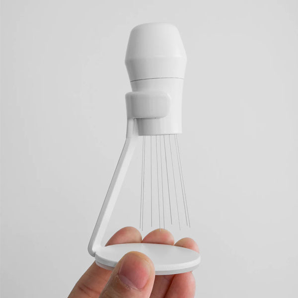 Premium Normcore WDT Tool for Espresso - White | Needle Distributor for Even Coffee Grounds | Perfect for Home Baristas & Coffee Enthusiasts | Use with Espresso Machines & Manual Brewing