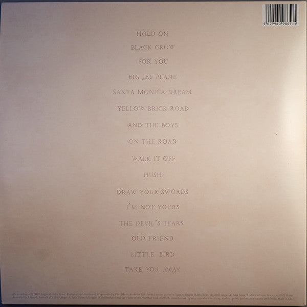 Angus & Julia Stone - Down The Way (2xLP, Album, Gatefold) VG+ Vinyl Record - Perfect for Relaxing Evenings & Music Collectors