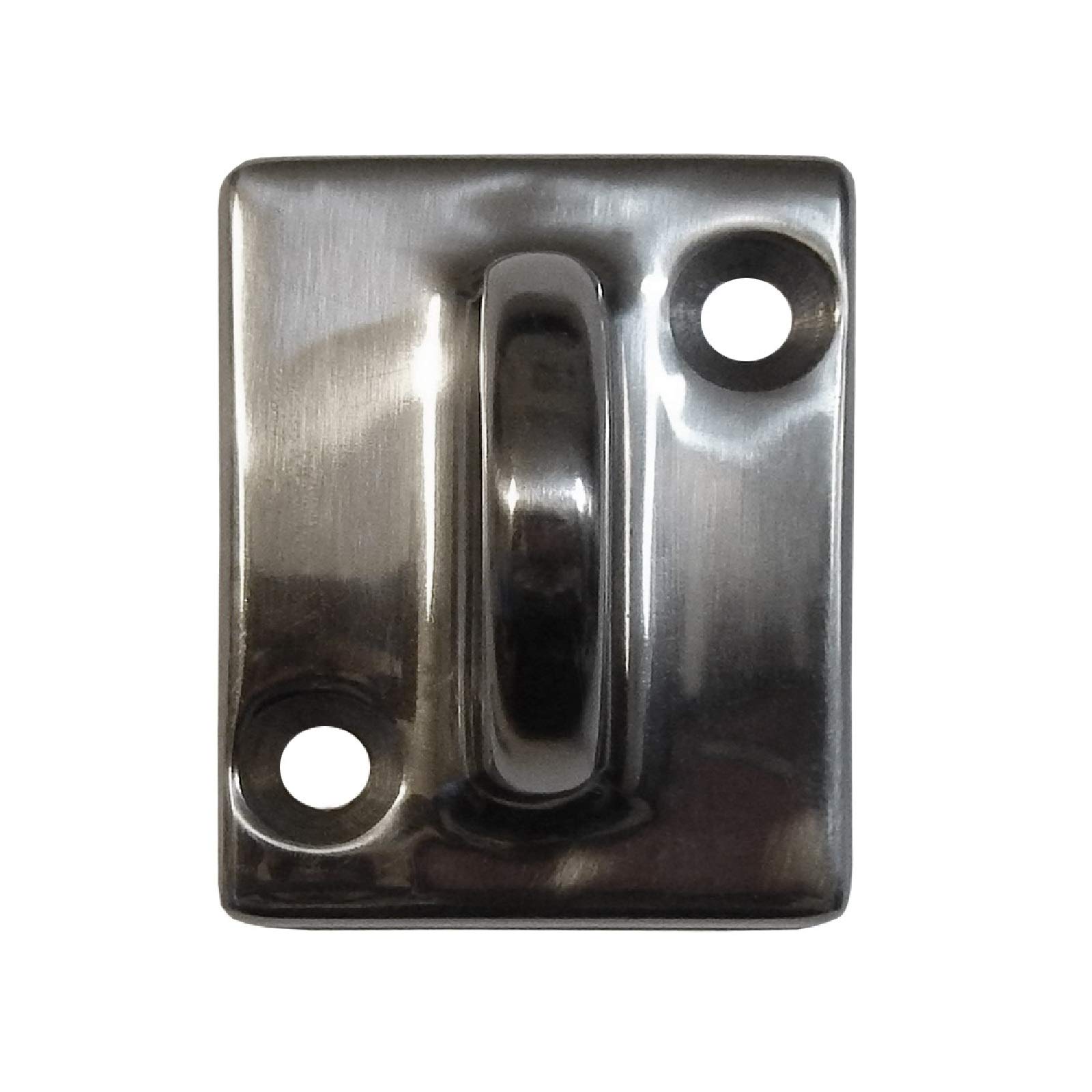 Stainless Steel Rope Stanchion Wall Plate - Decorative Crowd Control Barrier (10 Pack, Mirror Finish) for Event Venues, Theaters, and VIP Sections