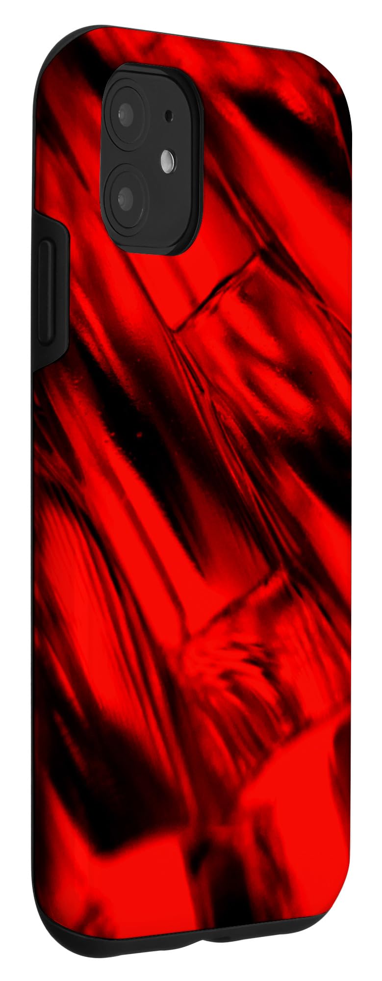 Premium iPhone 11 Case - Shockproof Red & Black Phone Cover with Slim Design | Perfect for Daily Protection, Gym & Outdoor Activities