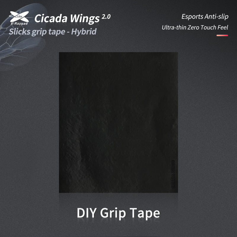 Cicada Wings 2.0 DIY Grip Sheet - Non-Slip Handle Grip Tape for Sports Equipment, Tools, and DIY Projects - Perfect for Tennis Rackets, Golf Clubs, and Power Tools