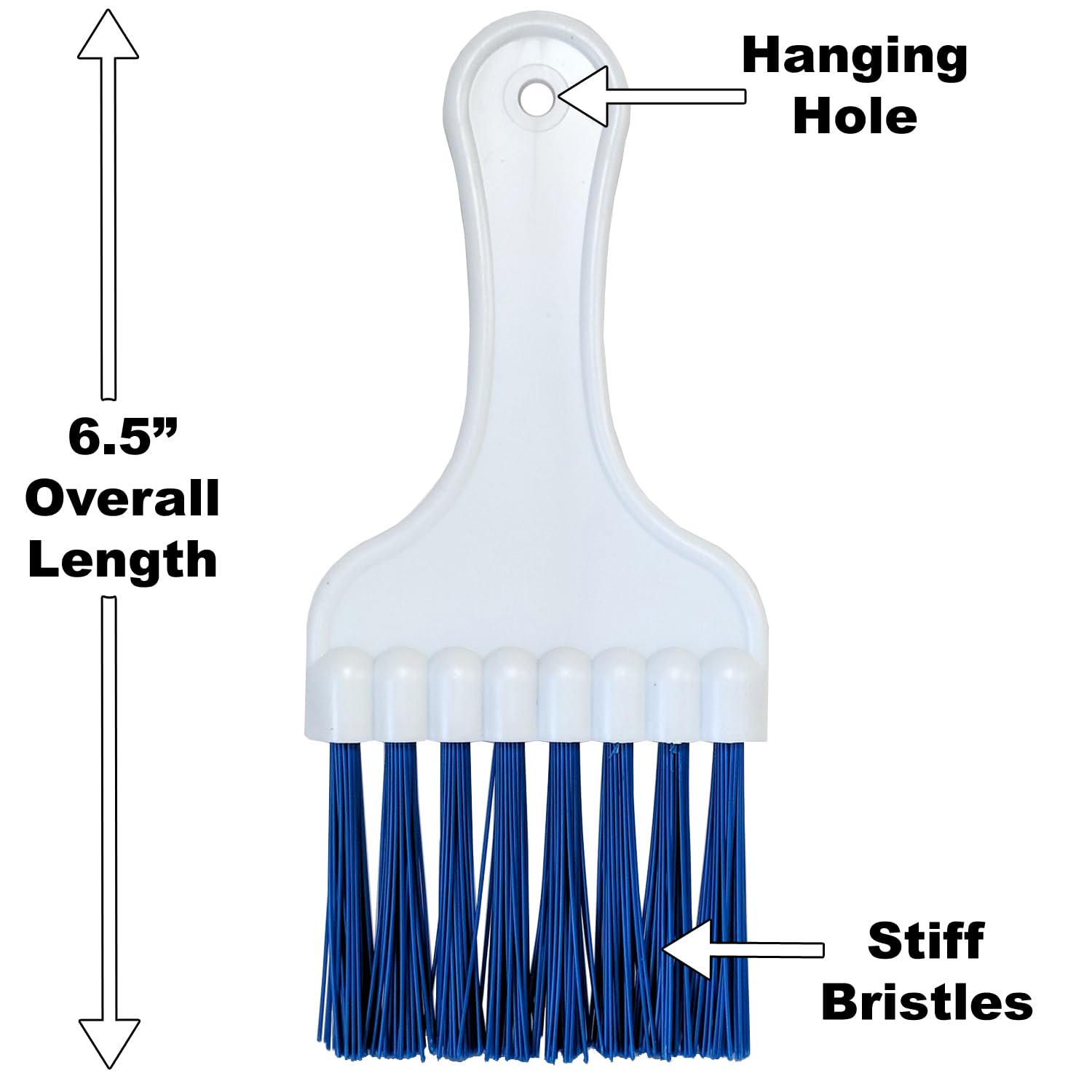 Midwest Hearth AC & Refrigerator Coil Cleaning Brush - Heavy Duty HVAC Brush for Air Conditioner Maintenance, Refrigerator Coil Cleaning & Home Appliance Care