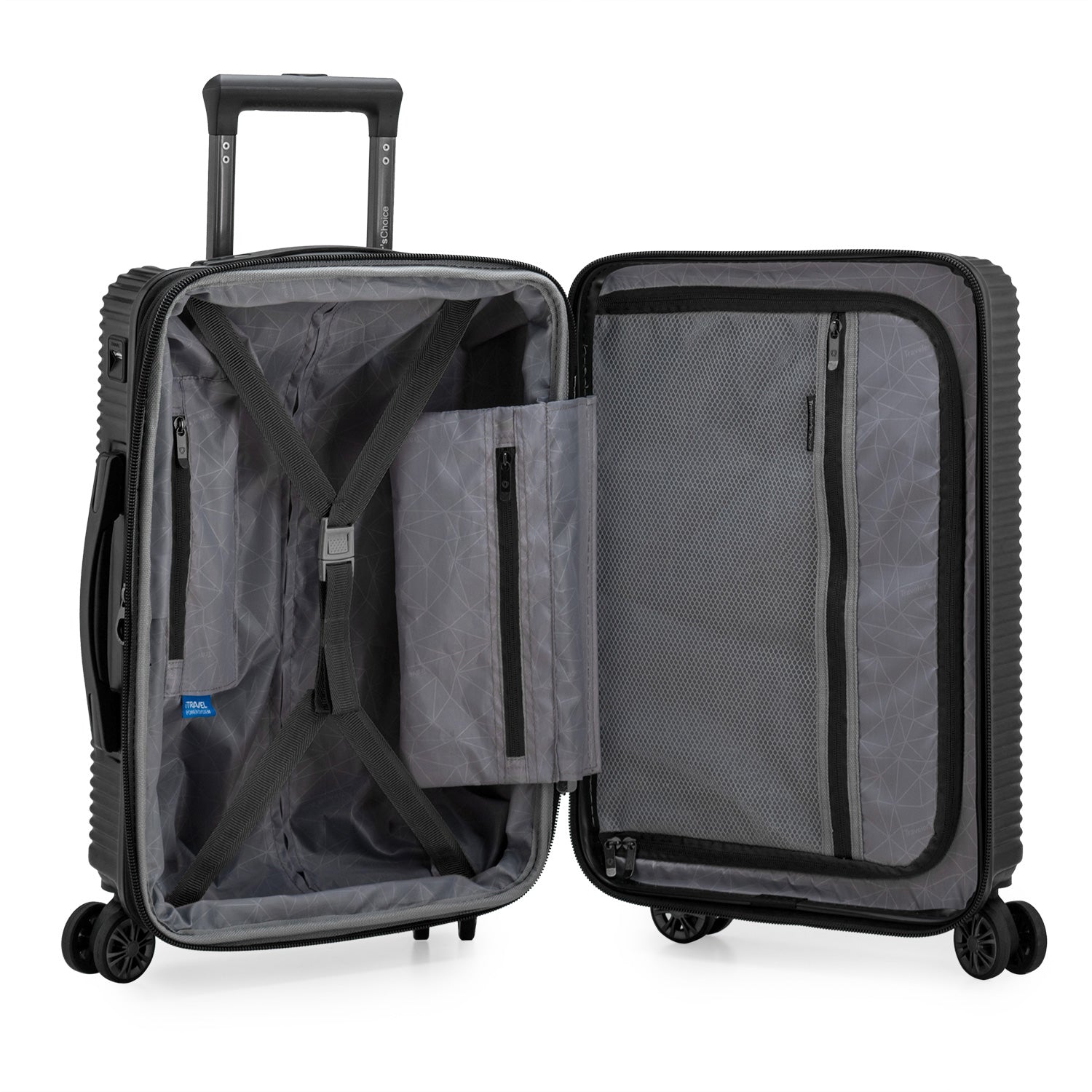 Ember 3-Piece Lightweight Luggage Set with Spinner Wheels - Perfect for International Travel & Business Trips
