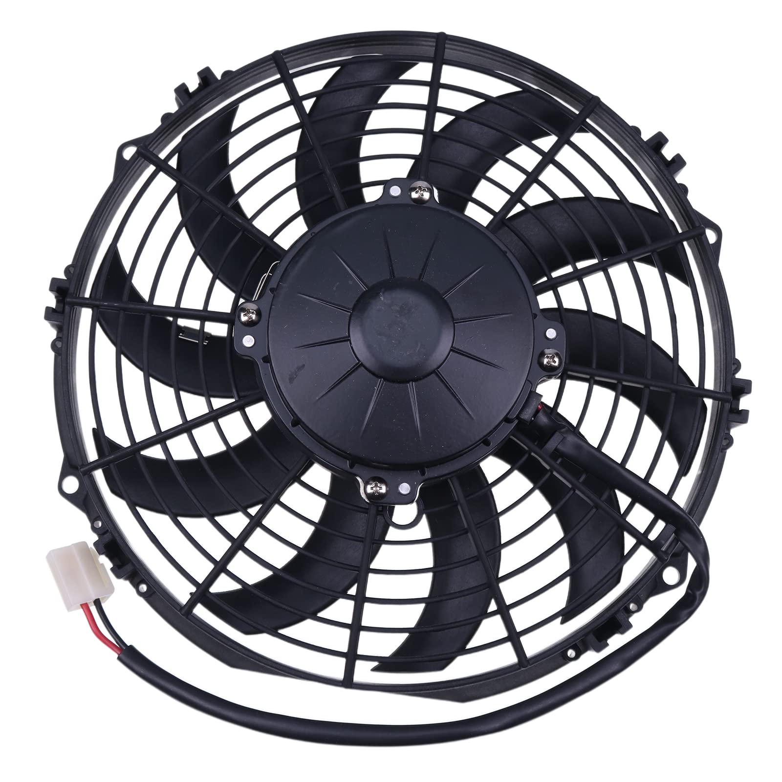 24V Heavy Duty Truck Cooling Fan 78-1186 30100455A VA11-BP12 / C-57S - Compatible with Thermo King KV-500 V-100 V-190 V-300 V-400 V-500 & Spal Parts - Ideal for Transport Refrigeration Units & Semi-Truck Maintenance