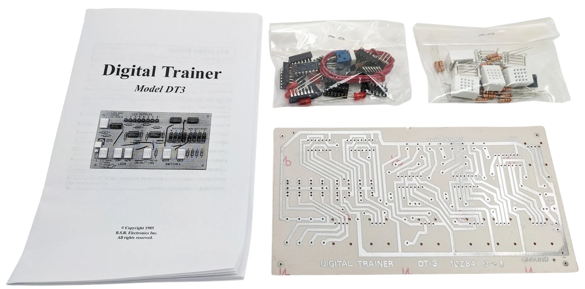 DIY Digital Trainer Soldering Kit for Electrical Engineering - Prototyping, Experimentation & Learning (Intermediate Skill Level) | Perfect for STEM Projects, Home Labs & Electronics Hobbyists