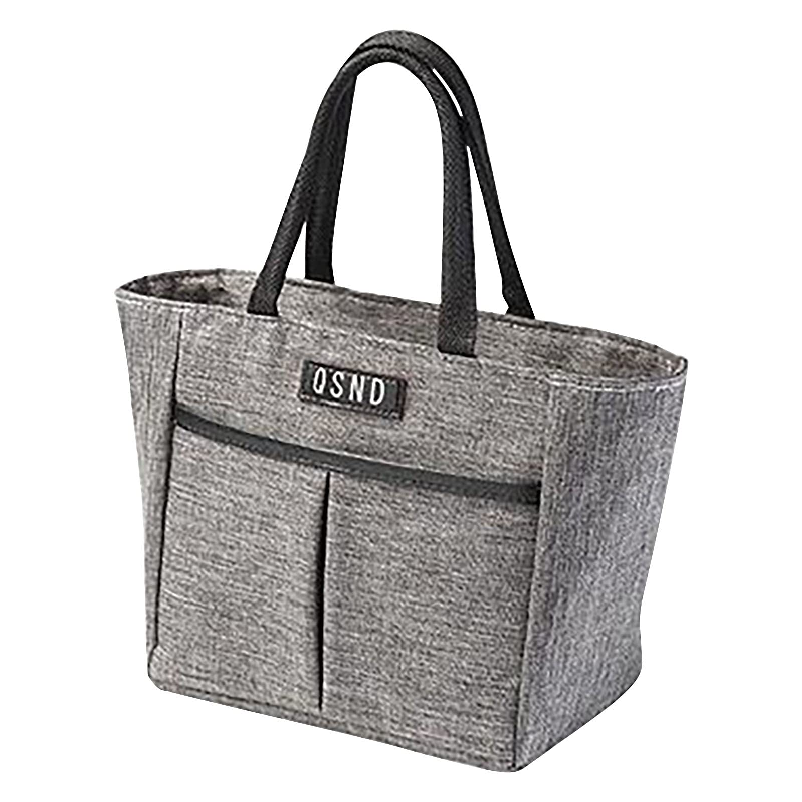 **YJYdada Insulated Lunch Bag - Large Waterproof Oxford Cloth Lunch Tote for Men & Women, Keeps Food Fresh - Perfect for Work, School, Picnics & Travel (Gray)**