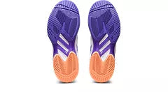 Asics Women's Solution Speed FF 2 Tennis Shoes - White/Amethyst - Lightweight & Breathable for Competitive Play | Perfect for Court Matches & Training Sessions