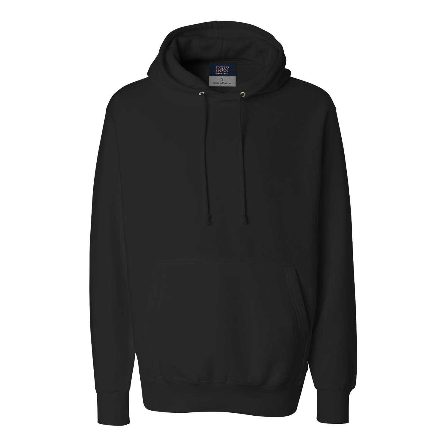 MV Sport Men's Heavyweight Fleece Hoodie - Thick Cotton Pullover Sweatshirt with Drawstring for Casual Wear | Gym, Outdoor Activities & Winter Layering