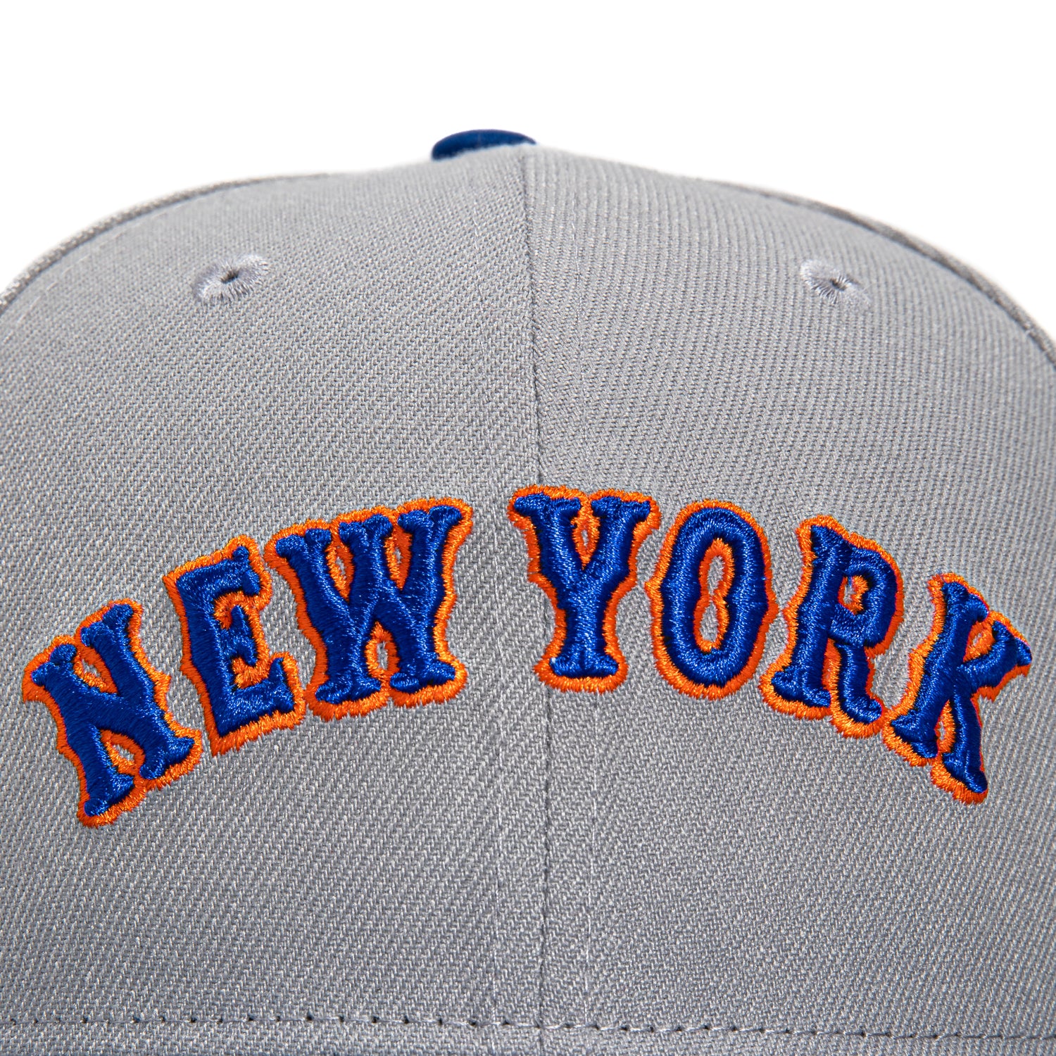 New Era 59Fifty New York Mets Shea Stadium Patch Snapback Hat - Grey & Royal Blue Baseball Cap for Men - Perfect for MLB Games, Sports Events & Streetwear Fashion