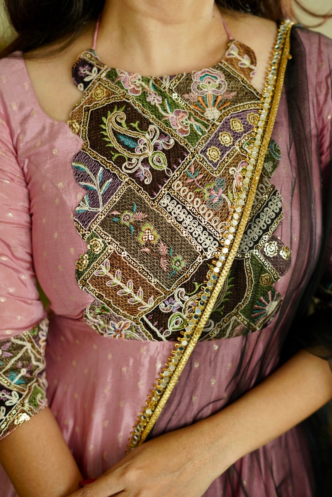 Anshi Premium Anarkali Dress for Women - Elegant Indian Ethnic Wear for Parties & Weddings | DD669