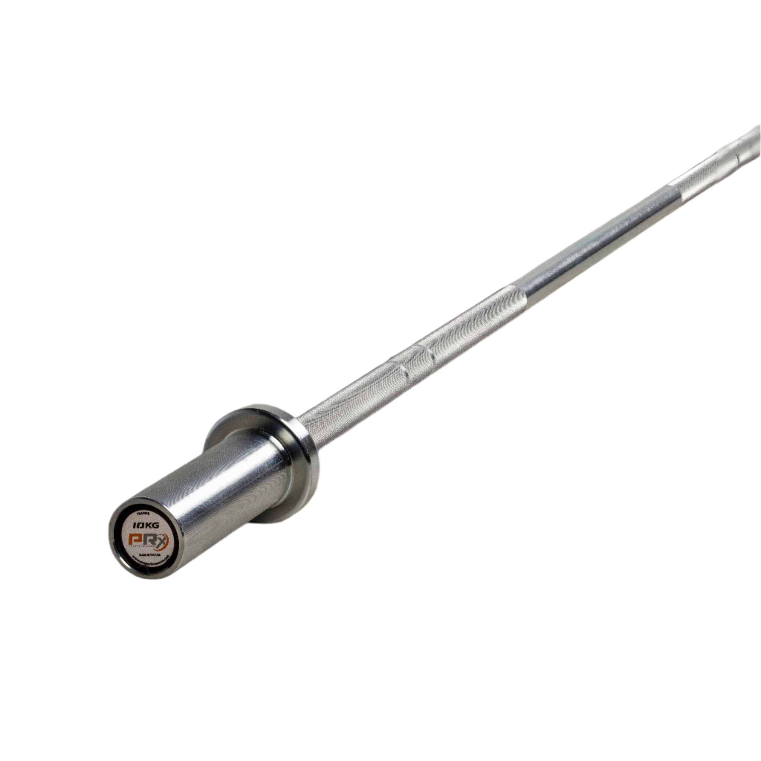 PRx 10kg Elite Junior Barbell - Premium Weightlifting Bar for Kids & Teens - Perfect for Home Gym, Strength Training & Youth Fitness Programs