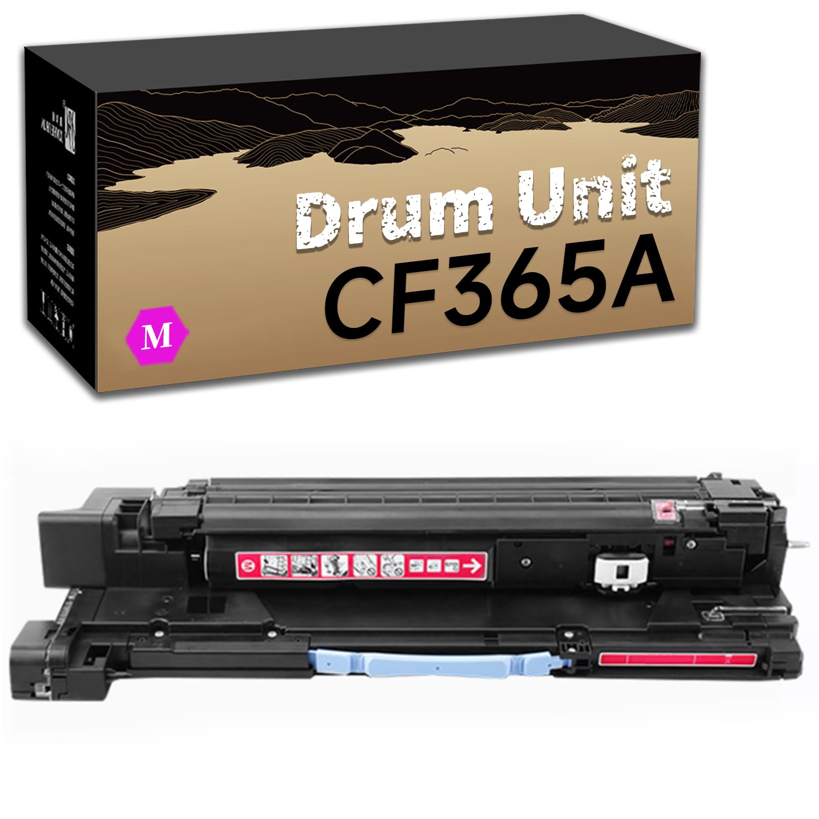 HP Color LaserJet Enterprise M880 M855 Drum Unit Replacement - Compatible with CF358A CF359A CF364A CF365A 828A (Magenta) - Ideal for Office Printing & High-Volume Color Documents