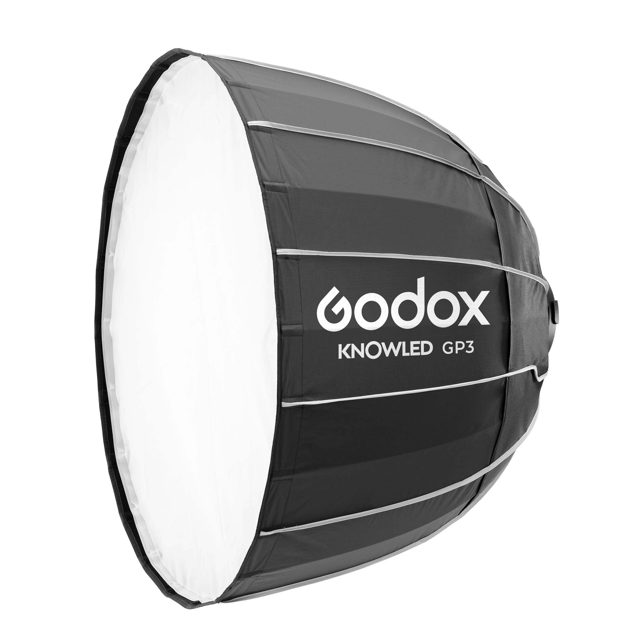 KNOWLED GP3 35.4 Inch G Mount Parabolic Softbox - Compatible with MG1200Bi & MG2400Bi LED Lights - Professional Photography Lighting for Studio, Portrait, and Product Shoots