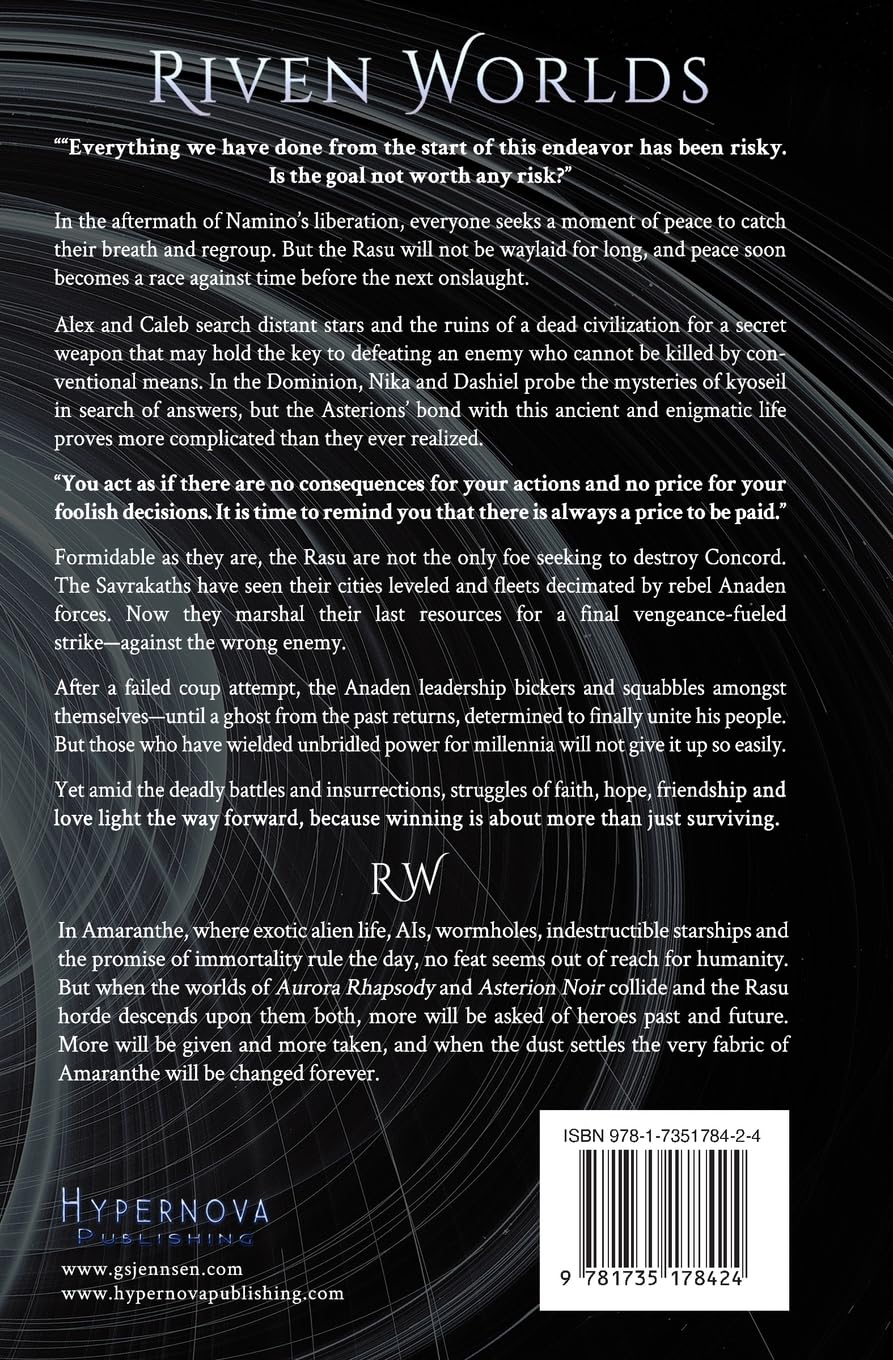 Echo Rift: Riven Worlds Book Three (Amaranthe) - Sci-Fi Fantasy Novel for Adults | Perfect for Reading, Book Clubs & Gifts