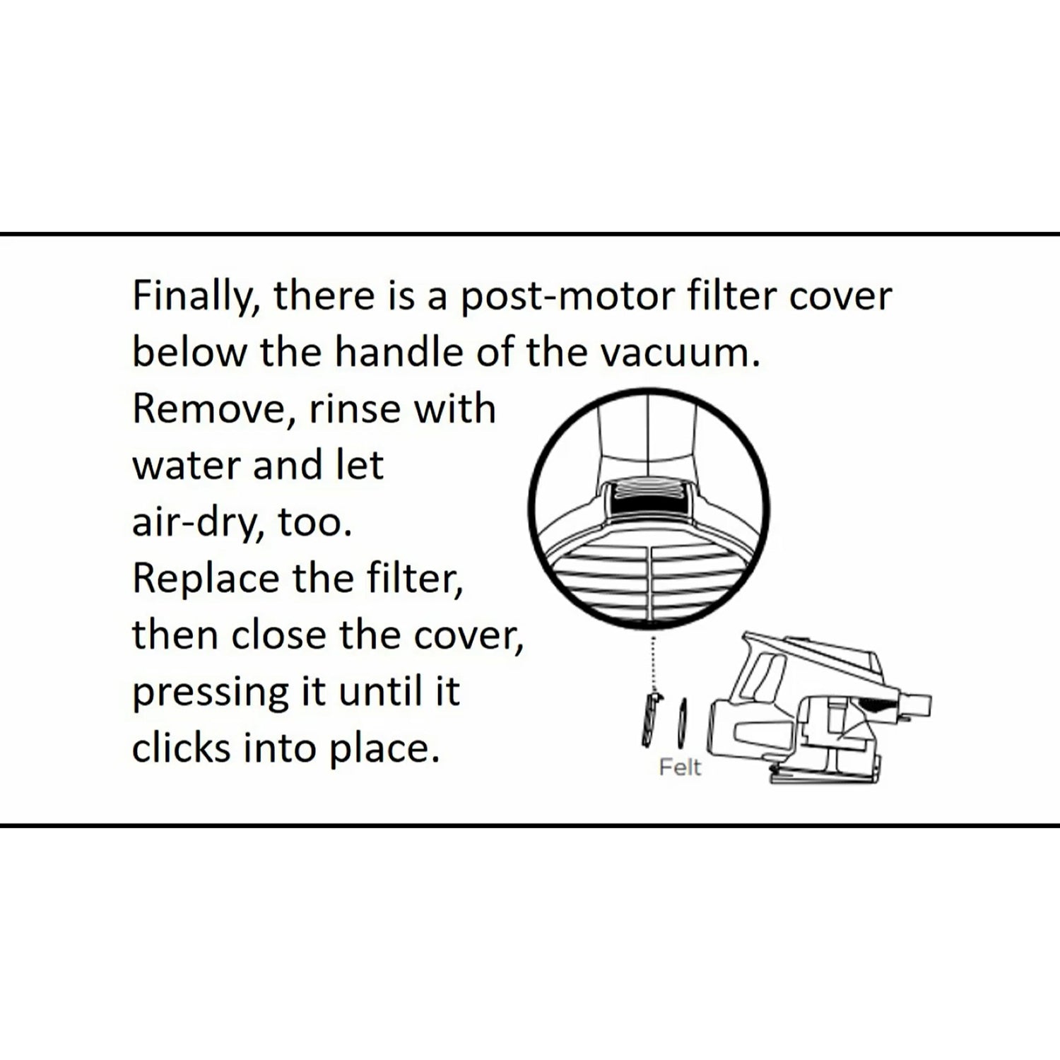 MaximalPower Replacement Foam & Felt Filter Kit (Part No. XFFV300) for Shark Rocket Ultra Light Vacuum - Compatible with HV300, HV302, HV320 Models - Extends Vacuum Life & Improves Suction - Perfect for Pet Hair, Dust & Allergen Removal