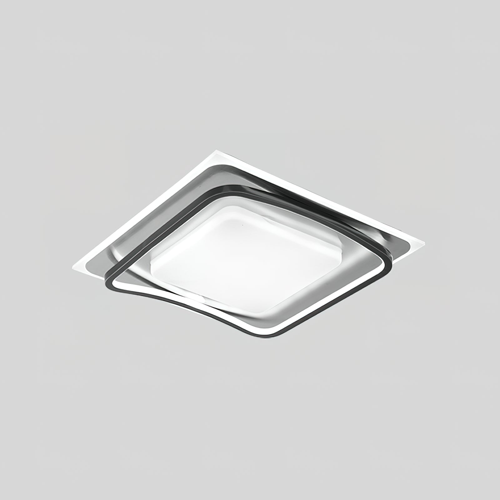 Minimalist Ultra Thin Ceiling Lamp - Modern LED Flush Mount Light Fixture for Bedroom, Living Room & Kitchen | Energy Efficient & Dimmable Lighting Solution