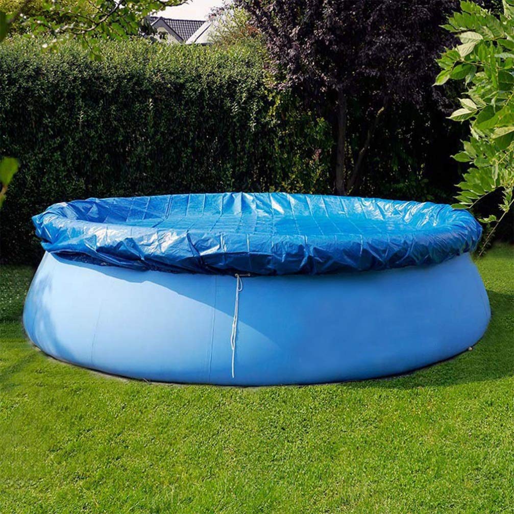 **BESPORTBLE 12ft Round Inflatable Pool Cover - 20x40, 366cm Diameter, Heavy Duty Frame Pool Cover for Above Ground & Inflatable Swimming Pools - UV Resistant, Weatherproof (Perfect for Summer, Backyard, Kids, Family Fun)**