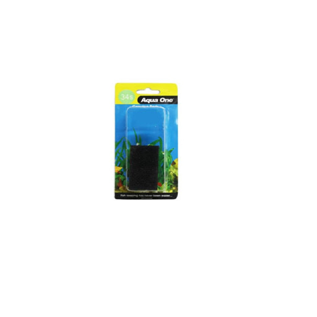 Aqua One Black Filter Sponge 300F LV (34S) - High-Quality Aquarium Filter Media for Freshwater & Saltwater Tanks - Perfect for Mechanical & Biological Filtration