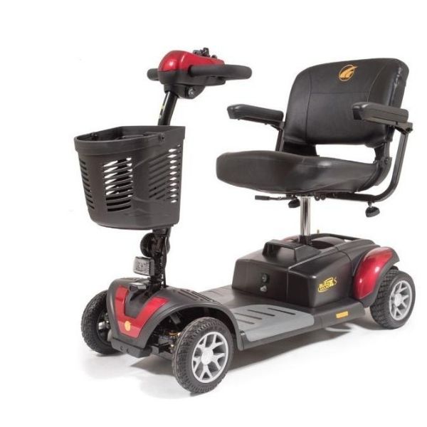 Golden Technologies Buzzaround XLS 4-Wheel Mobility Scooter GB147S - Lightweight Electric Scooter for Adults & Seniors - Indoor/Outdoor Use for Shopping, Travel & Daily Mobility