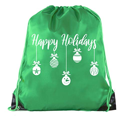 Happy Holidays-Forest Green