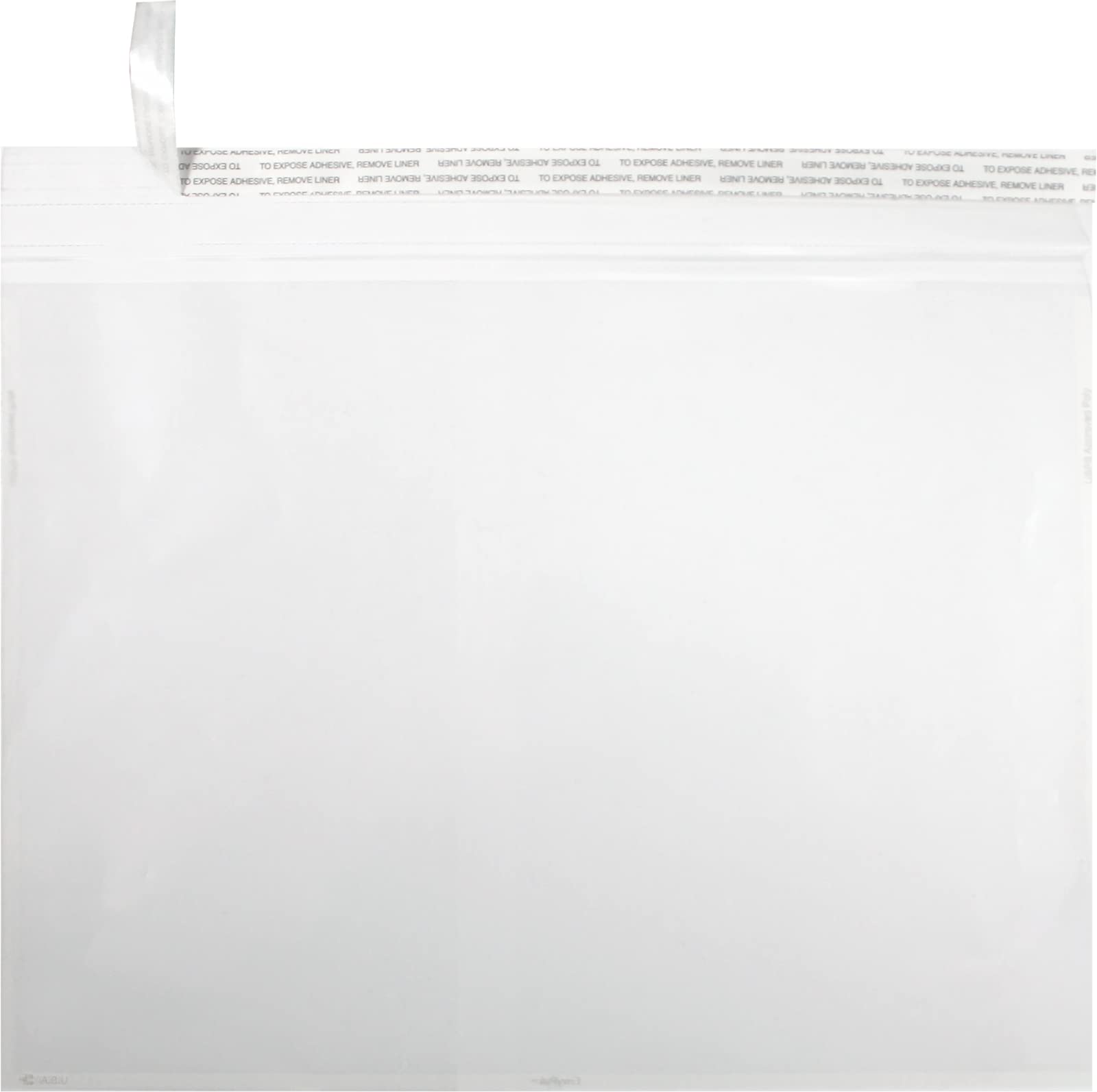 LUXPaper 9 x 12 Booklet Envelopes - Peel & Press Self-Sealing, Crystal Clear 3.5 Mil Heavy Duty - Pack of 250 for Mailing, Invitations, Business Documents & Wedding Stationery