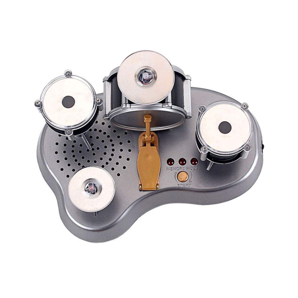 Vaguelly 1Pc Electronic Mini Finger Drum Set - Portable Touch Sensitive Desktop Drum Pad for Kids, Beginners & Drummers - Perfect Gift for Music Lovers (Ideal for Home Practice, Travel & Music Education)