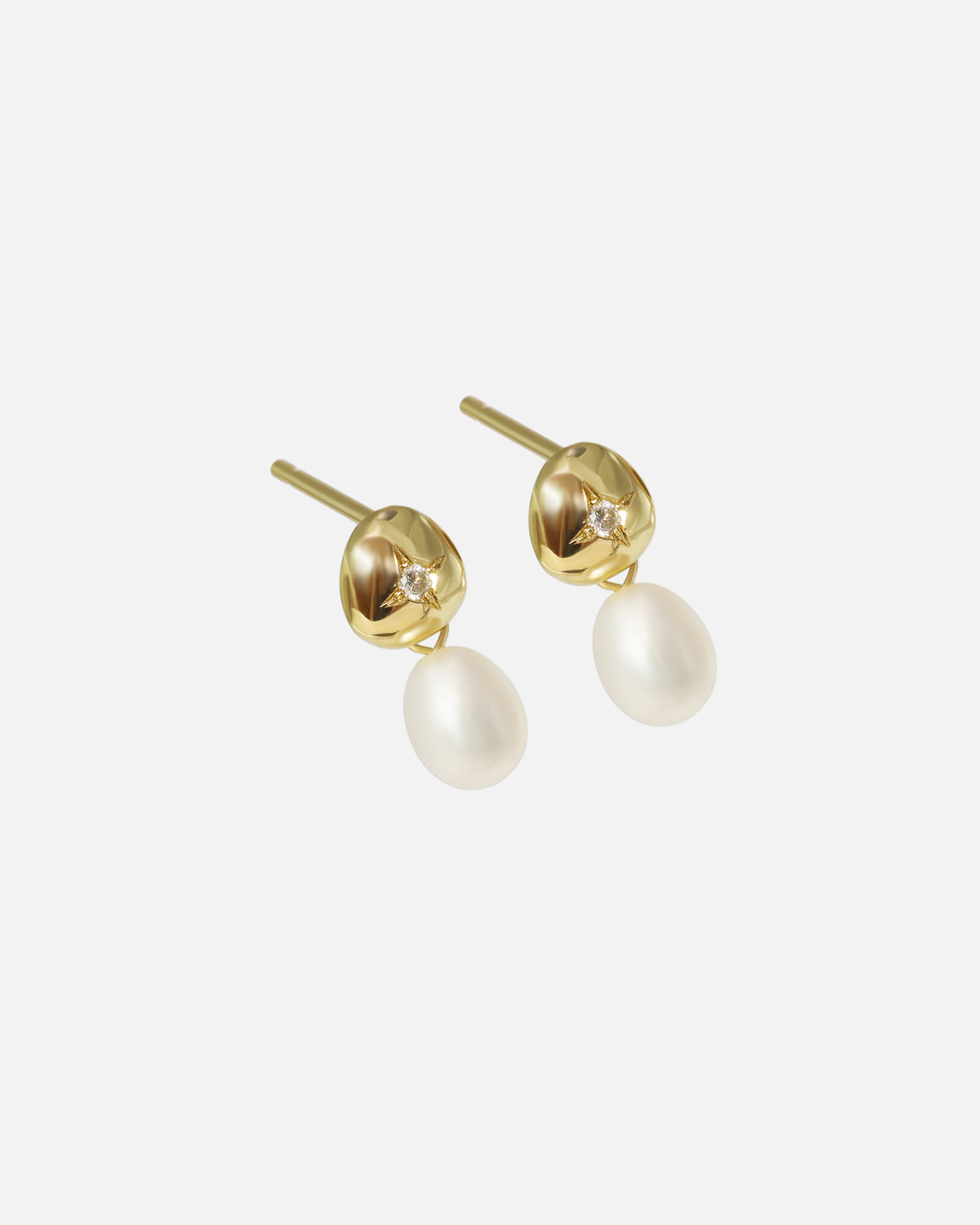Stylish Umi Triangle Button Earrings for Women - Trendy Geometric Dangle Earrings for Casual & Party Wear