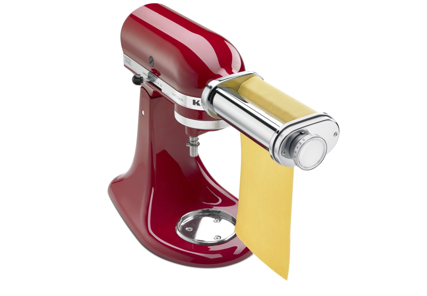 KitchenAid Pasta Roller Attachment - Silver | Compatible with Stand Mixers | Perfect for Homemade Pasta, Lasagna & Ravioli Dough | Easy-to-Use Pasta Maker Accessory