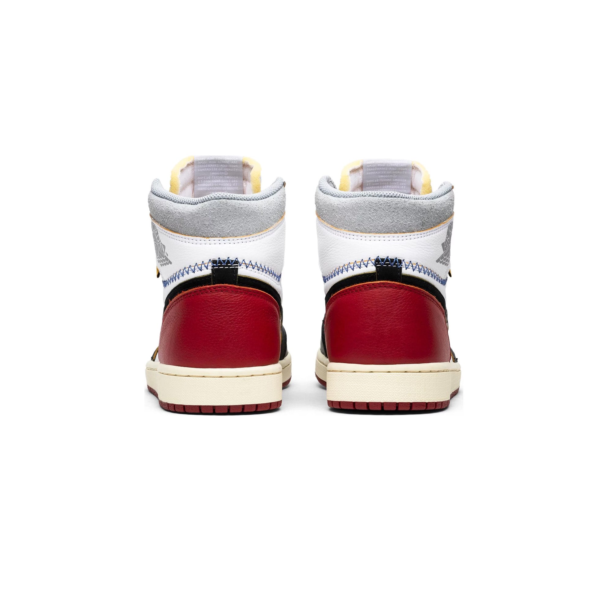 Air Jordan 1 x Union 'Black Toe' Sneakers - New Authentic Basketball Shoes for Men - Limited Edition Retro High Tops - Perfect for Streetwear, Sneaker Collecting & Casual Fashion