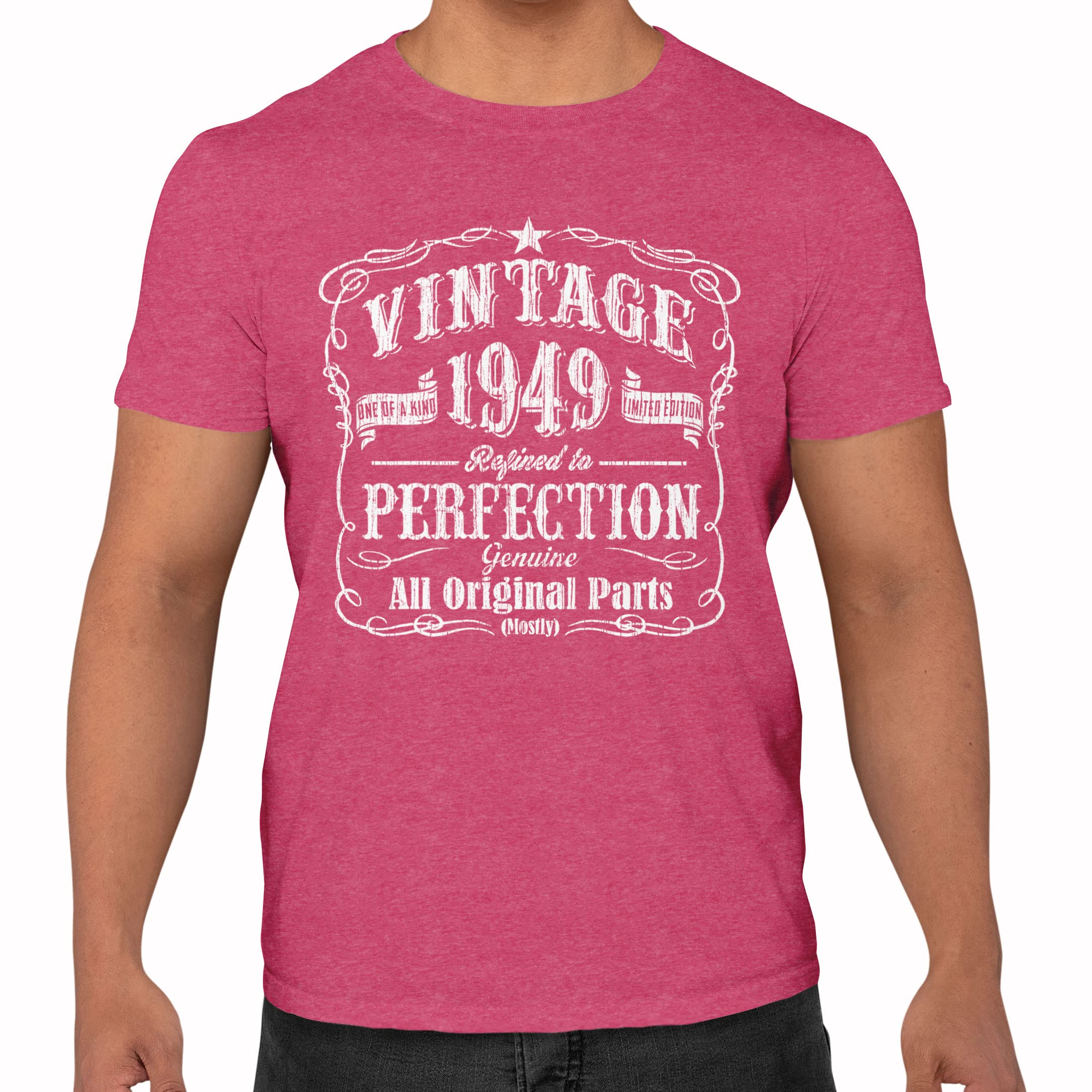 **Vintage 1940s Style T-Shirt for Men - 82nd Birthday Gift Idea for 80 Year Old - Perfect for Retro Parties & Milestone Celebrations**