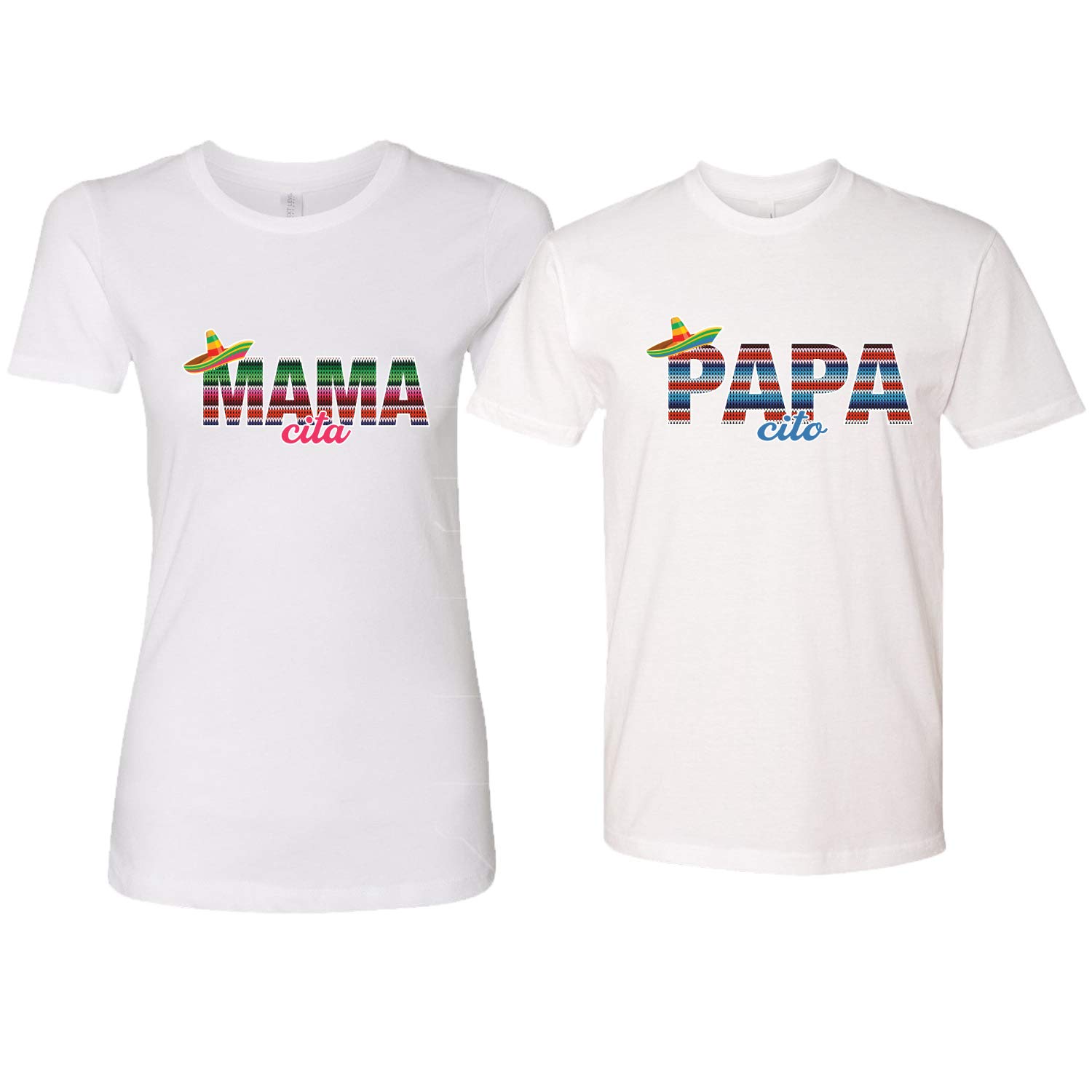 Mexican Spanish Couples Tee - Matching Outfits for Date Nights