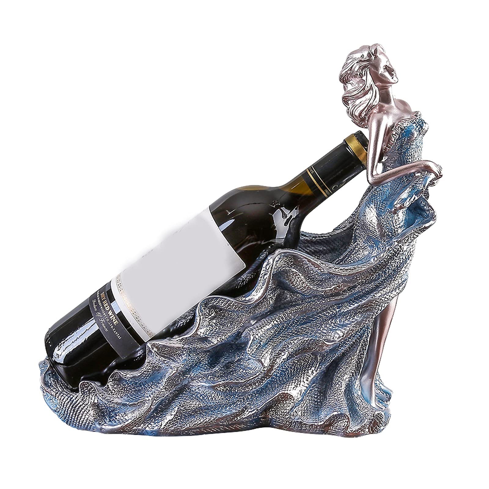 liushop Handmade Resin Wine Rack - Elegant Wine Bottle Storage Box for Home, Living Room & Villa Decor | Creative & Stylish Wine Display for Parties, Dining & Gifts