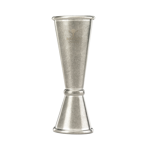 Barfly 1 Oz & 2 Oz Japanese Style Jigger with Vintage Finish - Perfect for Cocktail Making, Bartending & Home Bar Use