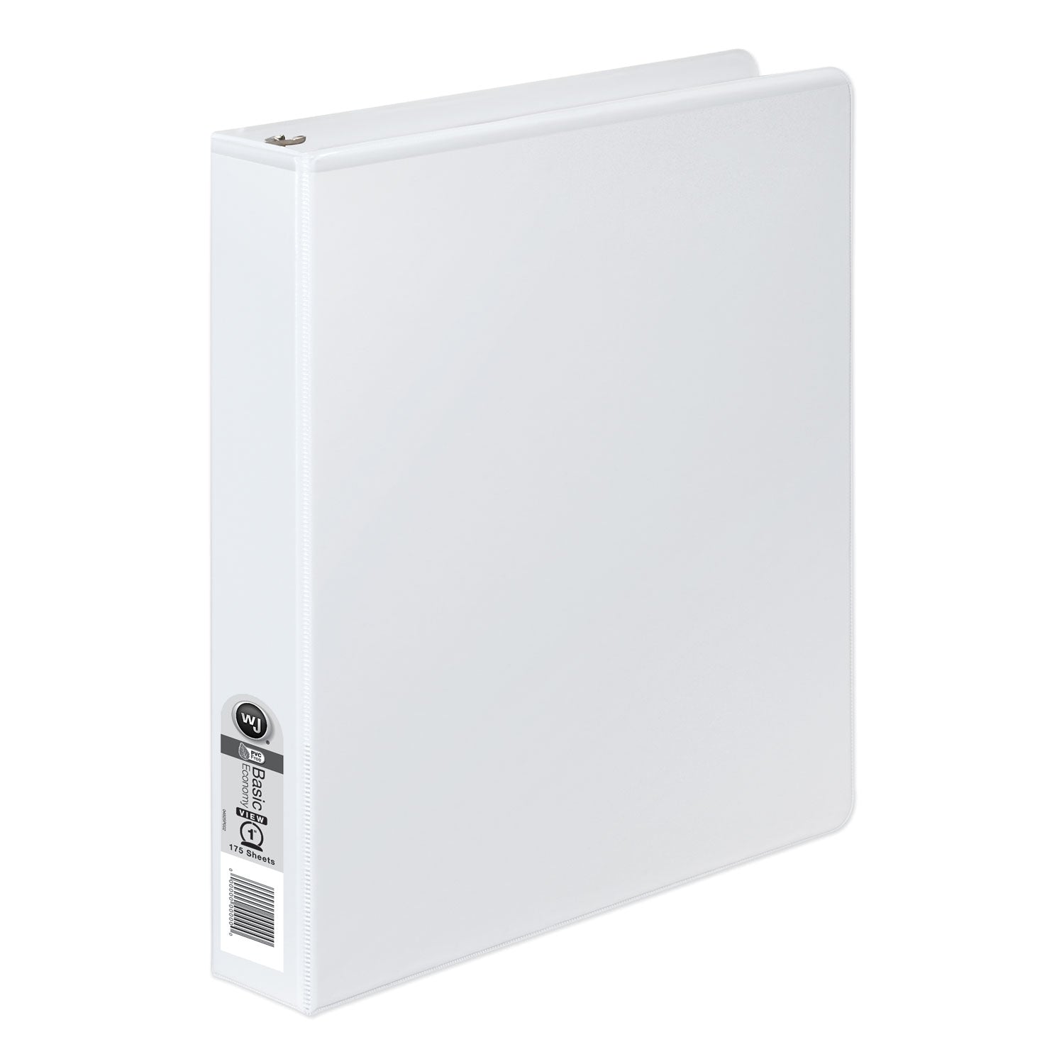 3-Ring White Round Ring Binder - 11 x 8.5 Inches, 1-Inch Capacity, 368 Basic - Perfect for School, Office & Home Organization
