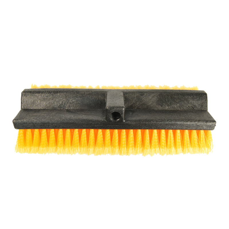 15mm Wide Angle Feathered Flow-Through Brush Head for Professional Makeup & Detailing - Perfect for Blending, Contouring & Smooth Application
