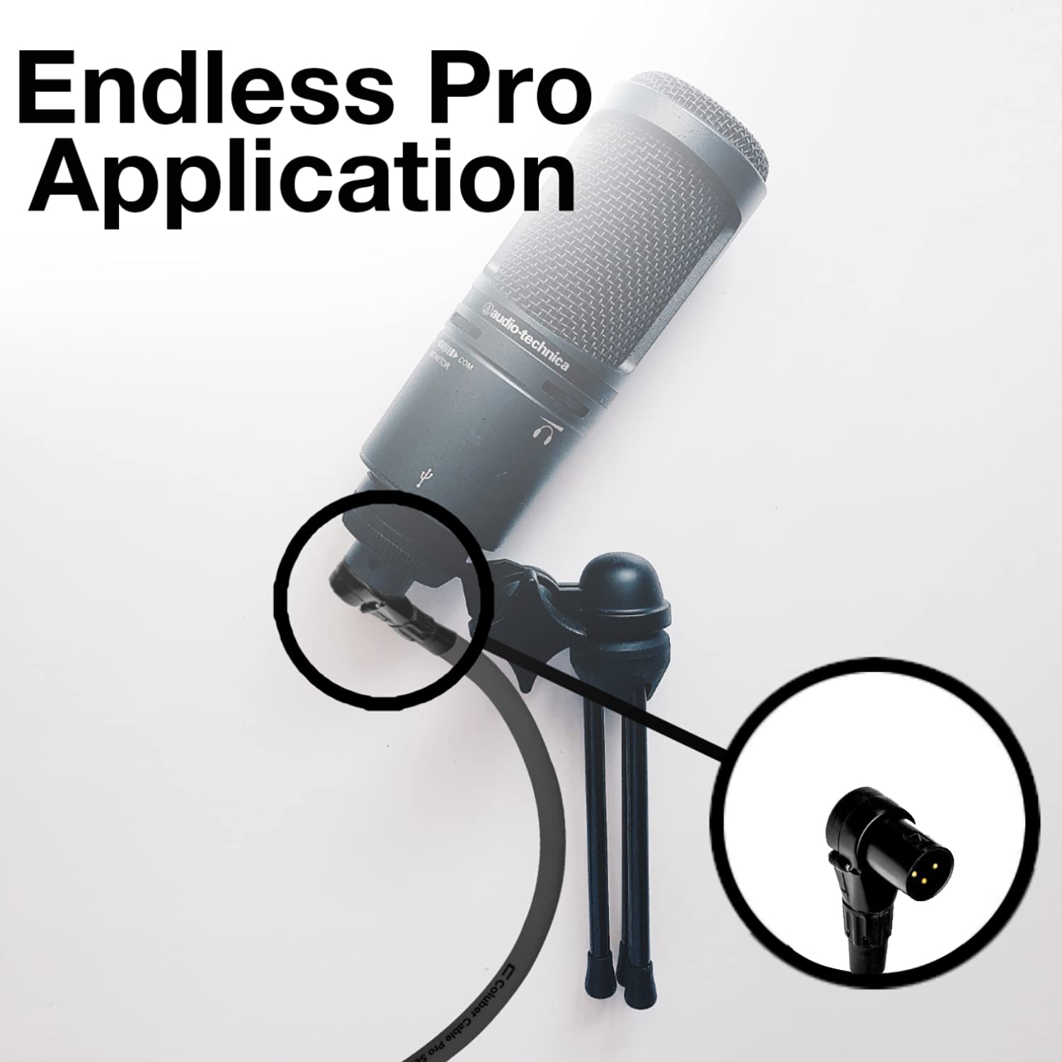 Premium Balanced XLR Cable Female to Right Angle XLR Male - 5ft Red Pro Audio Cable with 3-Pin Connector for Microphones, Powered Speakers, Audio Interfaces & Mixers - Ideal for Live Performances, Studio Recording & Professional Sound Systems