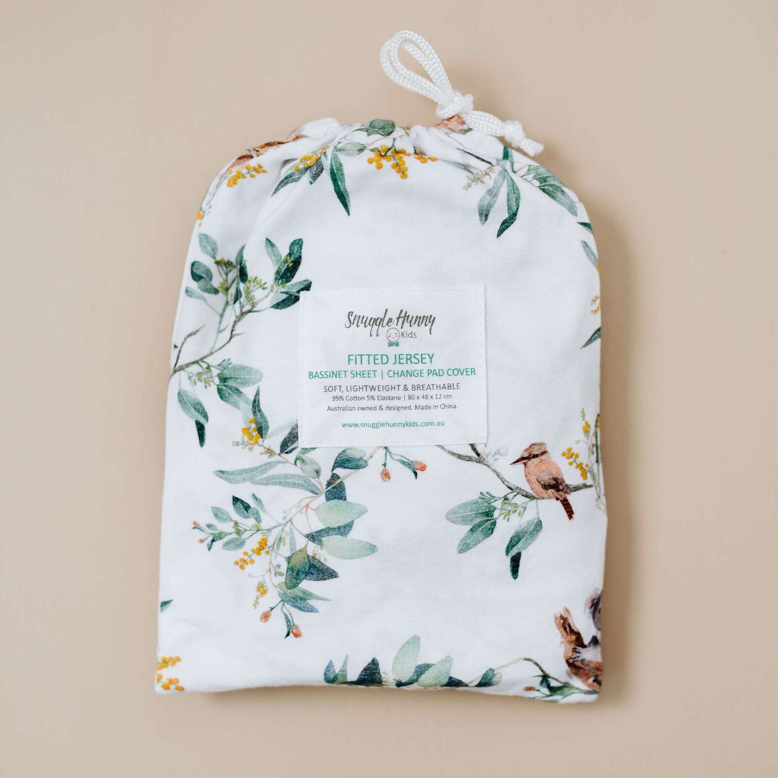 Snuggle Hunny Bassinet Sheet & Change Pad Cover - Soft Eucalyptus Fabric for Baby Crib & Nursery - Perfect for Newborns, Infants & Toddlers - Ideal for Daycare, Travel & Home Use