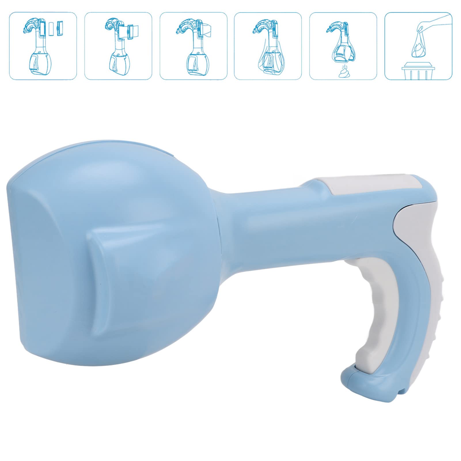 Portable Dog Poop Scooper - Ergonomic Pet Waste Cleaner for Easy Cleaning | Outdoor & Home Use