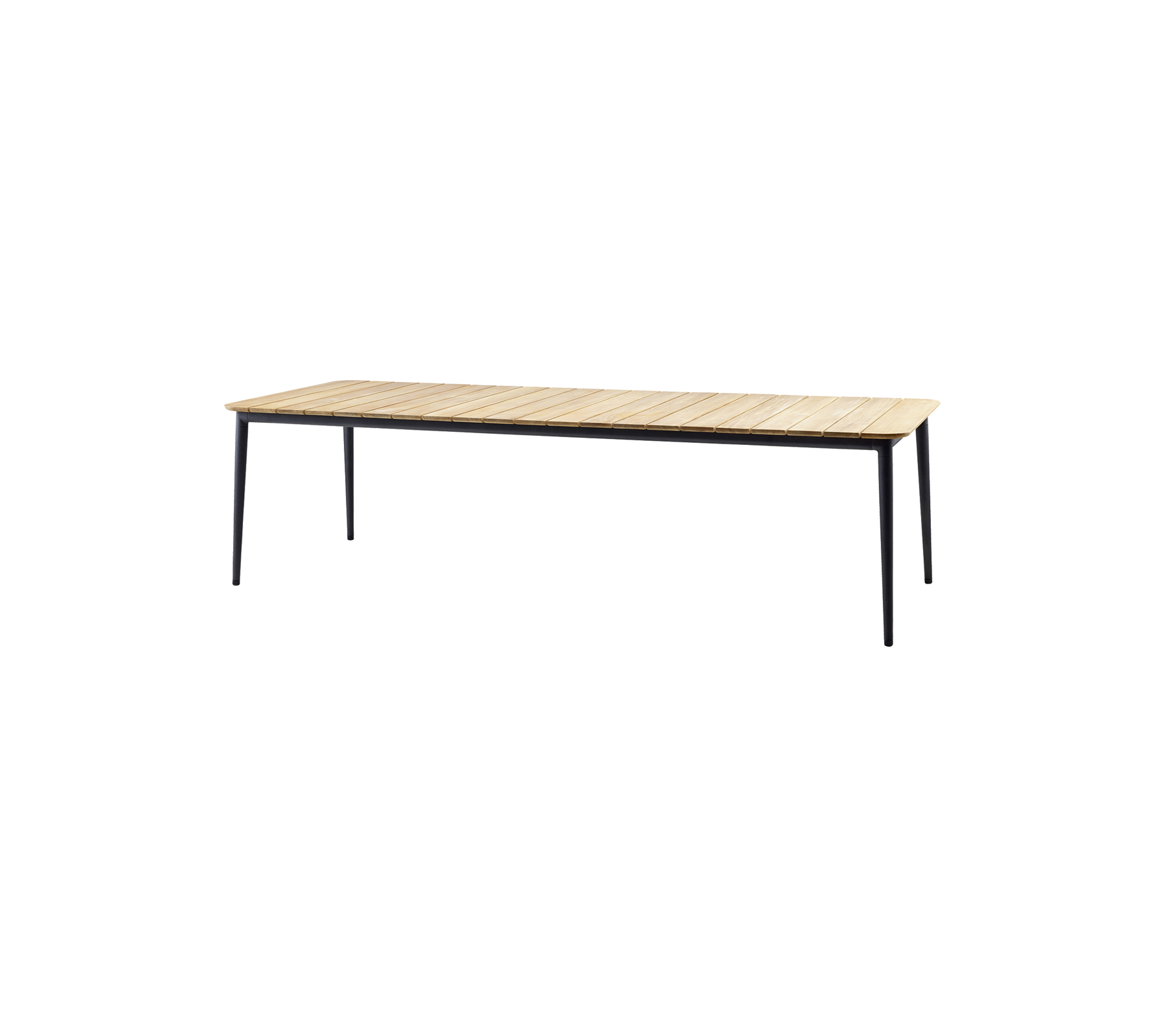 Modern 9-Foot Core Dining Table - 274 x 90 cm Large Rectangular Wooden Table for 8-10 People | Perfect for Family Gatherings, Dinner Parties & Open Concept Dining Rooms