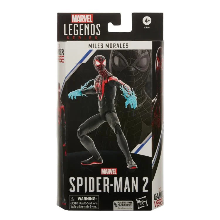 Miles Morales Action Figure - Marvel's Spider-Man 2 Gamerverse 6-Inch Collectible Figure with Accessories | Perfect for Marvel Fans, Collectors & Gift Giving | Display, Play & Cosplay