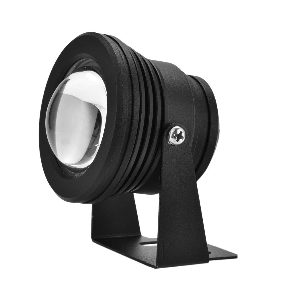 Atyhao 12V 10W RGB Waterproof Aquarium LED Light with Remote Control - Black Shell for Fish Tank, Pool & Garden Underwater Lighting | Perfect for Freshwater/Saltwater Aquariums, Pond Decoration & Nighttime Illumination