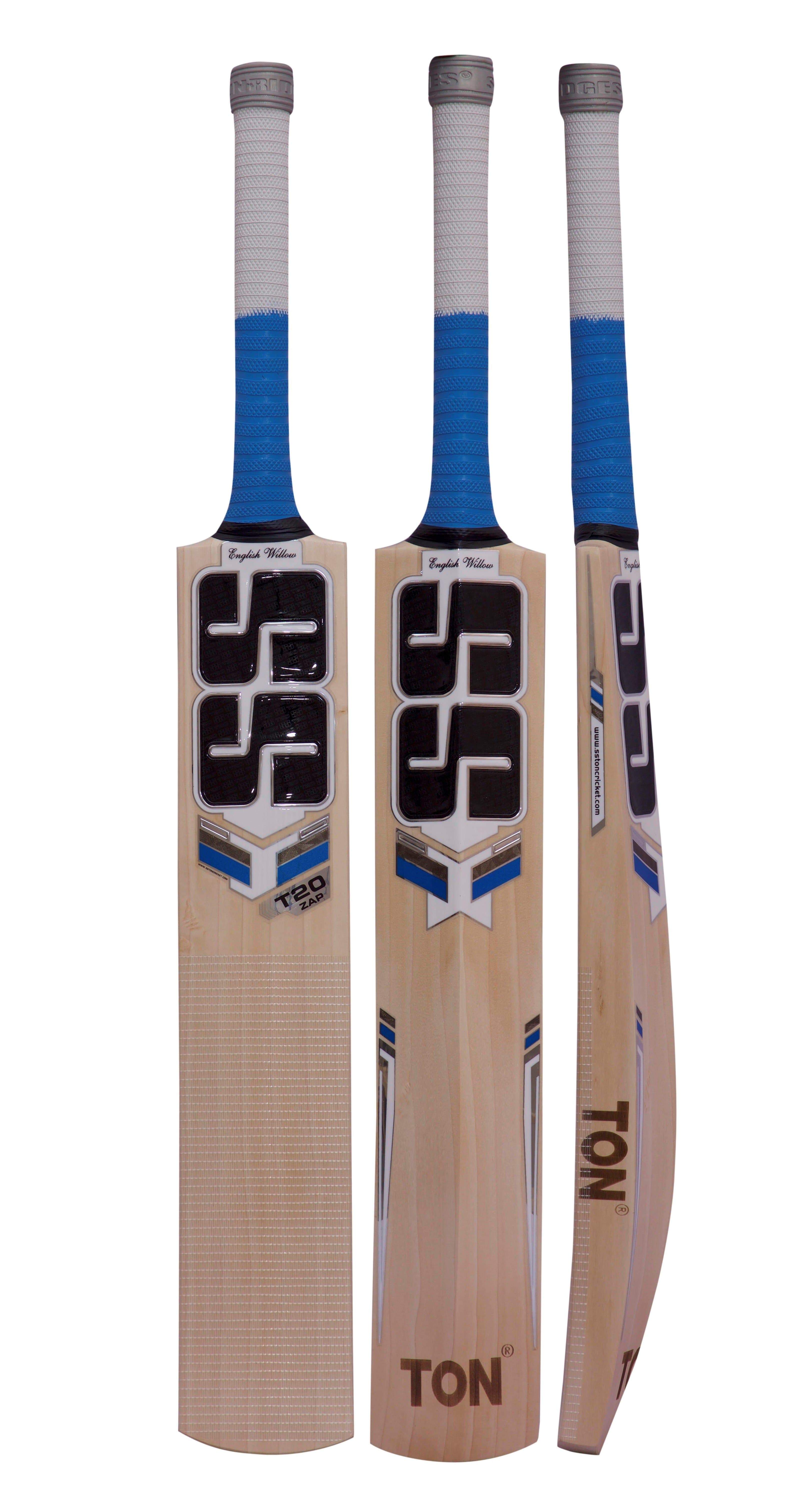 SS T20 Zap Senior Cricket Bat - Premium English Willow, Lightweight & Durable - Perfect for Professional Matches & Training Sessions