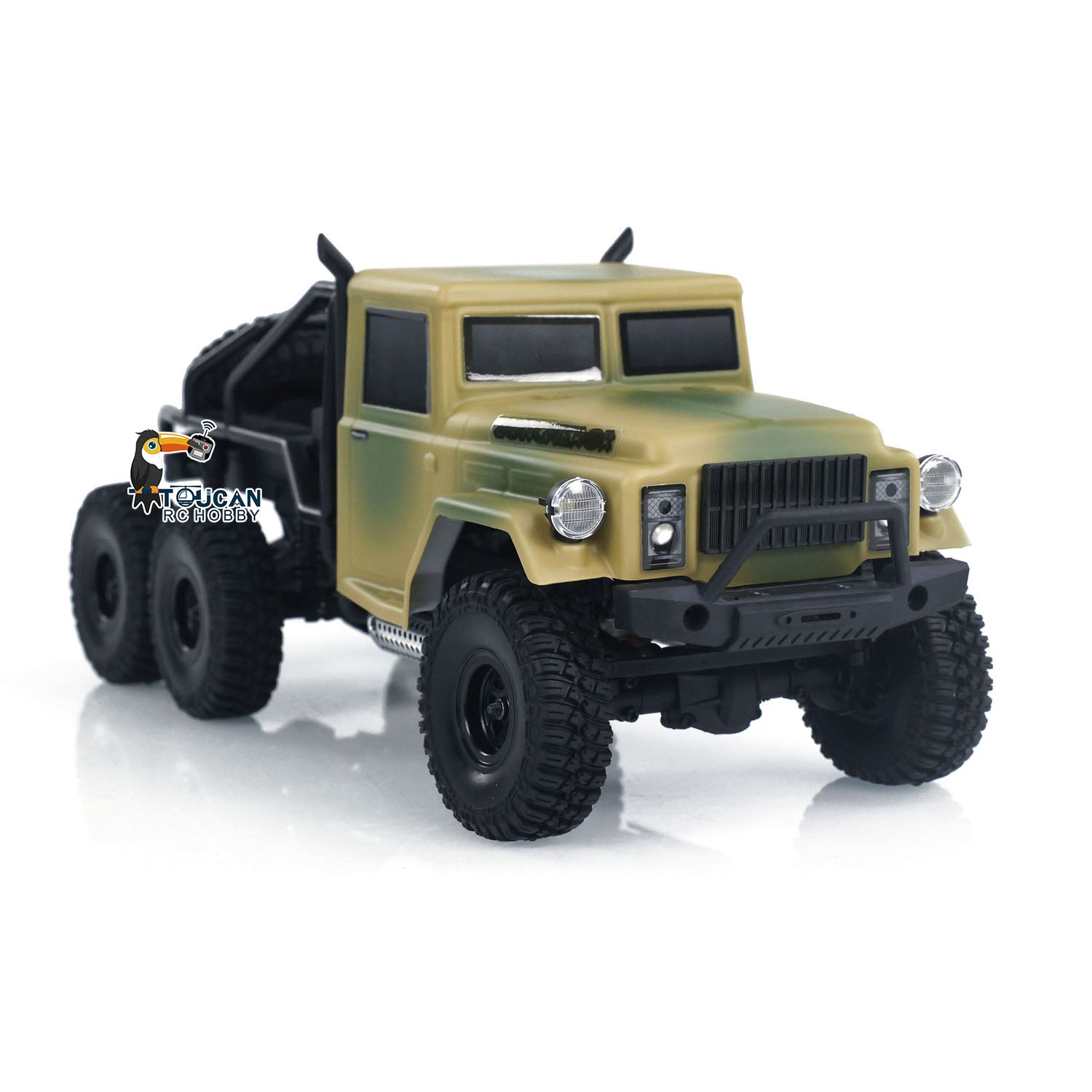 1/18 Scale RC Rock Crawler Car - Hobby Plus 6x6 Remote Control Off-Road Vehicle with Electric Motor, Radio Control & LED Lights | US Stock | Perfect for Off-Road Adventures, Backyard Crawling & RC Hobby Enthusiasts
