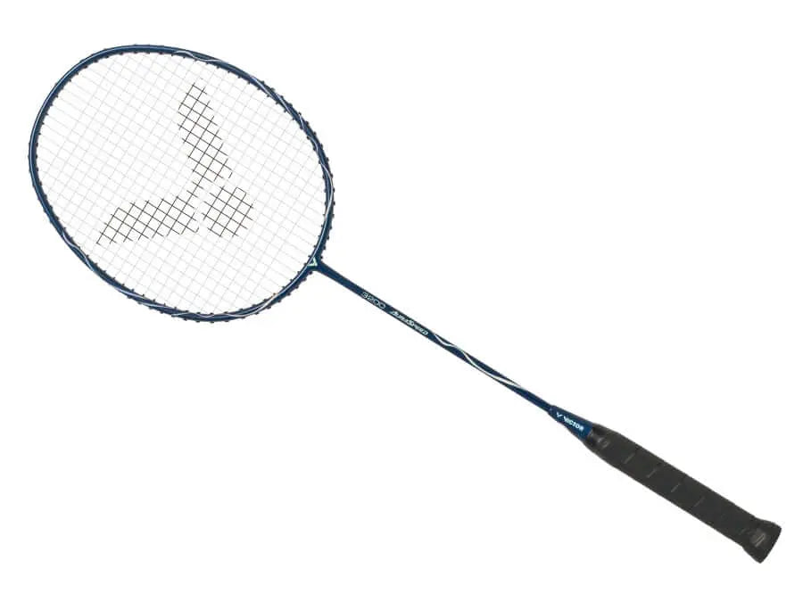 Victor AuraSpeed 3200 Badminton Racket (ARS 3200B) - Pre-Strung Blue Racquet for Professional & Recreational Play - Perfect for Tournaments, Training & Casual Games