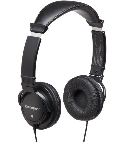 Kensington HiFi Stereo Headphones with Safe Volume Control - Noise Cancelling Over-Ear Headphones for Kids & Adults (Multi-Pack Options) - Perfect for School, Travel, Gaming & Music Listening