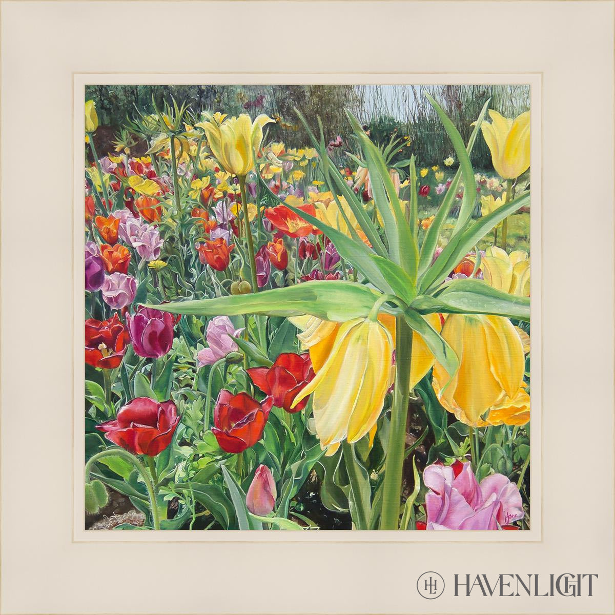 Carousel Tulips By Nila Jane Autry - Beautiful Artificial Silk Tulip Flowers for Home Decor, Wedding Centerpieces, and Spring Table Arrangements