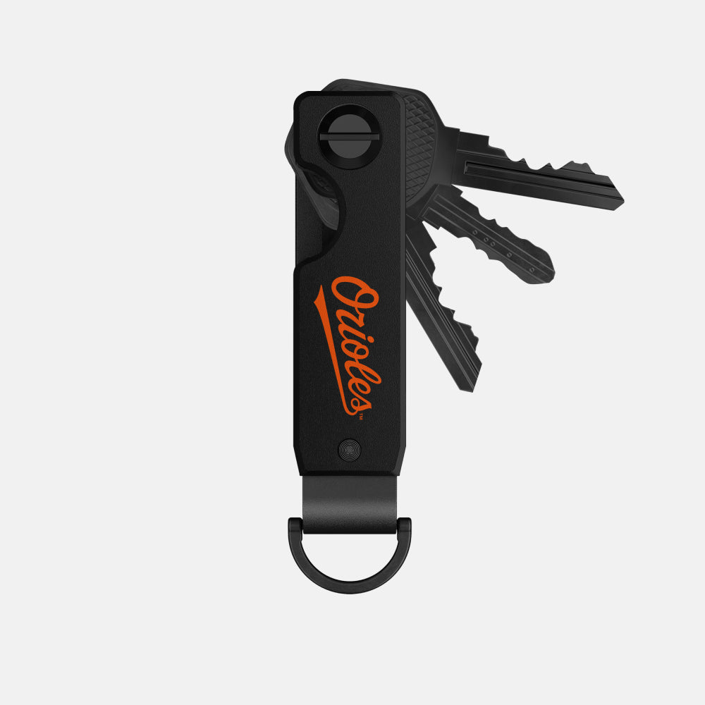 Ridge KeyCase - Premium RFID Blocking Key Holder for Baltimore Orioles Fans - Perfect for Game Day, Travel & Everyday Use
