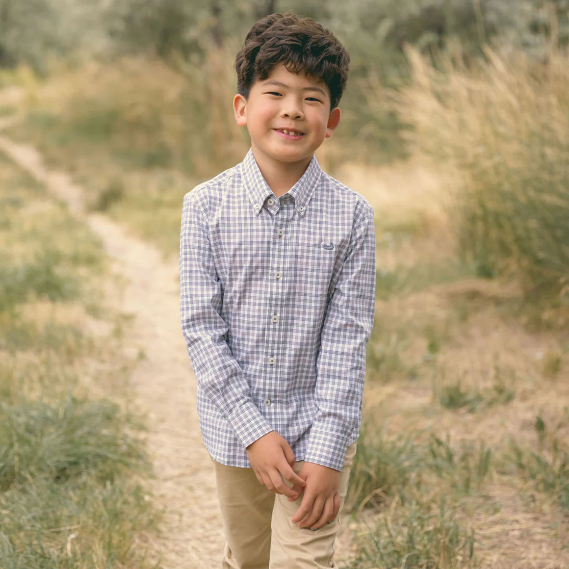 Boys' Southern Marsh Odessa Performance Dress Shirt - Comfortable & Stylish for School, Church & Special Occasions