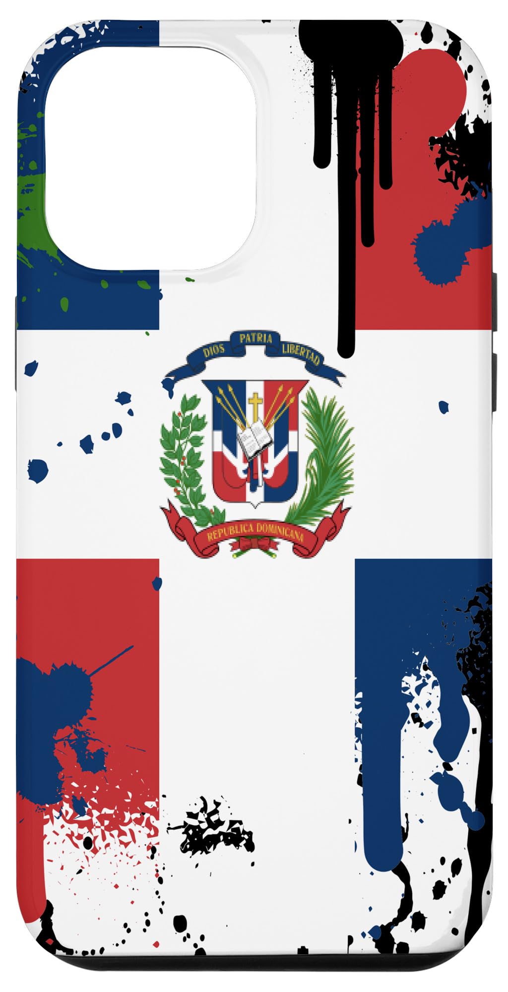 iPhone 12 Pro Max Case with Dominican Flag Design - Premium Protective Cover for iPhone 12 Pro Max | Perfect Gift for Dominican Republic Fans & Patriotic Accessories | Great for Travel, Daily Use & Showing National Pride