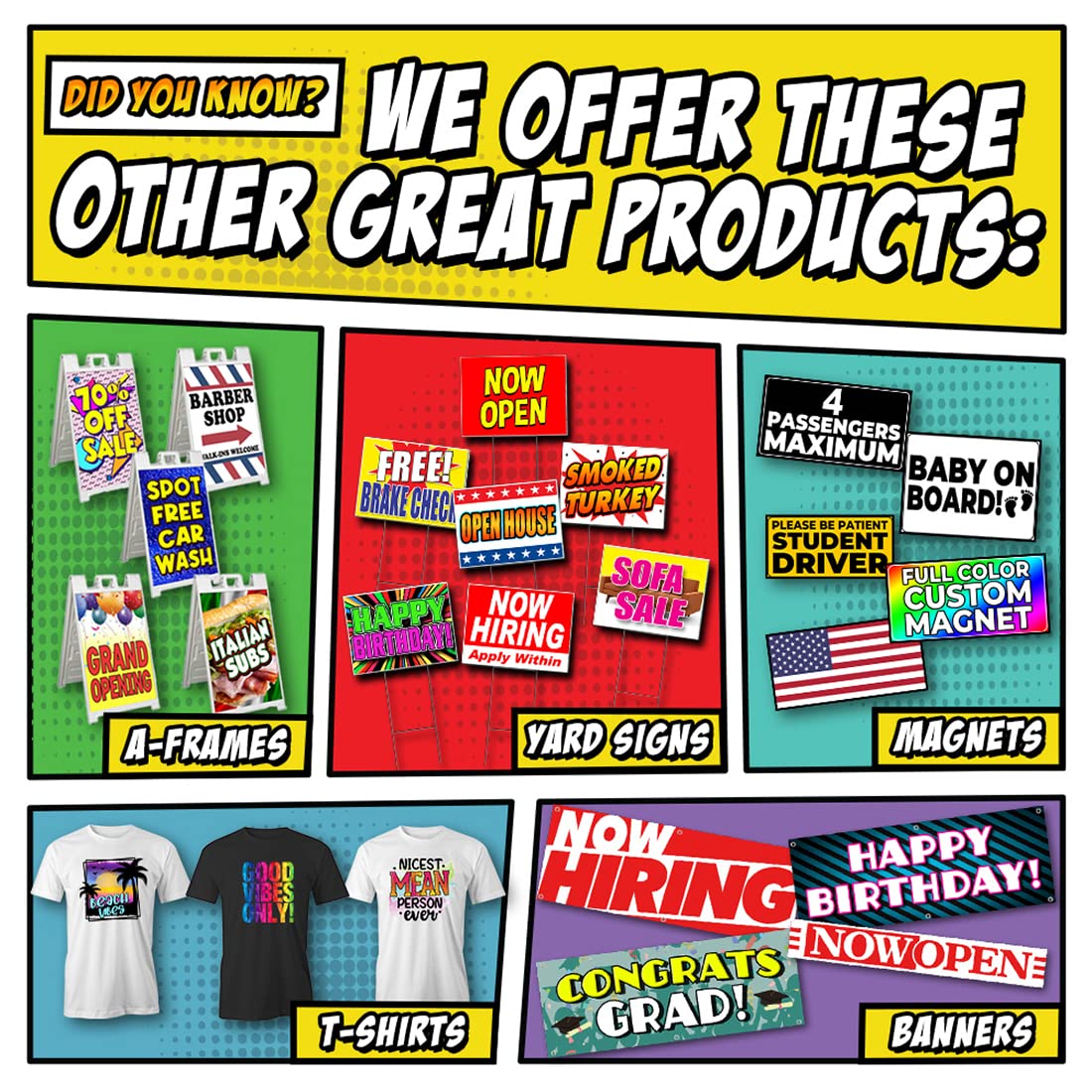 Halloween Costumes & Decorations - Extra Large 13 oz Heavy-Duty Vinyl Banner with Metal Grommets - Perfect for Halloween Parties, Home Decor & Outdoor Displays